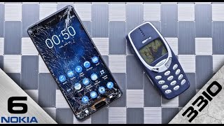 Nokia 6 vs Nokia 3310 DROP Test A New Legend [upl. by Noffihc]