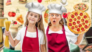 Ruby and Bonnie go to Rome Pizza and Pasta School in Italy [upl. by Konopka274]