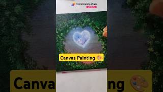 Canvas Board Painting 🎨🖌️  Acrylic Colour Painting  yt canvaspainting shortsfeed acrylic [upl. by Minda]