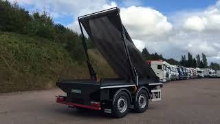 2021 MULDOON HOOKMATE CHAIN SKIP TRAILER BRAND NEW 18 TON GROSS For Sale [upl. by Barbi]