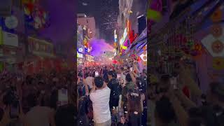 New year celebrations 2024 Ho Chi Minh city vietnam [upl. by Orecul389]