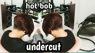 undercut womens haircut bob [upl. by Gilpin377]