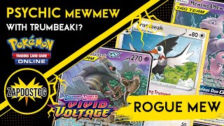 Psychic MewMew Deck with a TRUMBEAK Engine Totally Works Pokemon TCG [upl. by Enneiviv571]