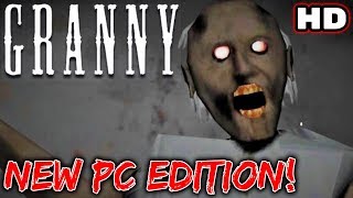 GRANNY ON PC HD GRAPHICS  New Granny PC Version  PC Granny Steam Edition [upl. by Inaoj]