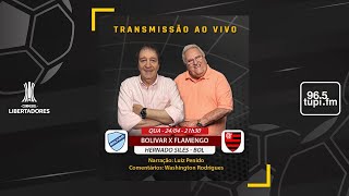 BOLÍVAR 2 X 1 FLAMENGO  Copa Libertadores  3ª Rodada  24042024  AO VIVO [upl. by Asillam679]