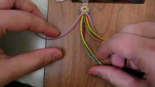 Friendship Bracelet Circle Shaped Part 1 [upl. by Creigh853]