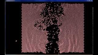 Molecular Dynamics Simulations Failure Strength of Graphene Grain Boundary [upl. by Eadith394]