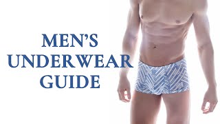 Mens Underwear Guide  How To Find Comfortable Briefs Trunks amp Boxer Shorts [upl. by Ivel]