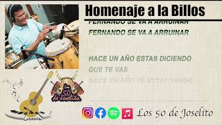 Los 50 de Joselito Homenaje a La Billos LYRIC [upl. by Rust629]