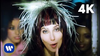 Cher  Believe Official Music Video 4K Remaster [upl. by Llenrahs]