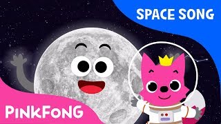 Moon  Space Song  Pinkfong Songs for Children [upl. by Amikay]