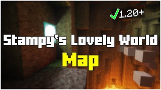 Stampys Lovely World Map 1205  Download amp Install Stampys Lovely World Map for Minecraft 1205 [upl. by Glassco]