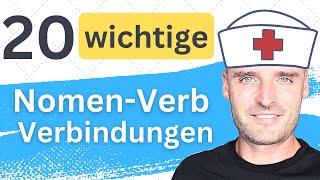 Deutsch für Pflege  WICHTIGE NomenVerbVerbindungen [upl. by Asha]