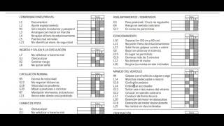 Pauta de evaluación de examen PRÁCTICO clase B Chile  Conaset 2024 [upl. by Lahey]