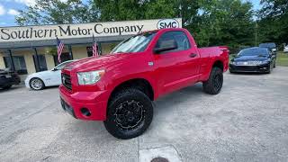 2007 Toyota Tundra Regular Cab 4X4  For Sale Tour at Southern Motor Company [upl. by Ahsinert]