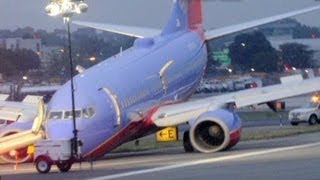 NTSB Southwest jet landed nose first at LaGuardia [upl. by Siusan832]