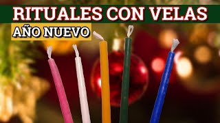 Rituales con velas para recibir el AÑO NUEVO  ¿Cuáles son los colores que debes utilizar [upl. by Aicylla717]