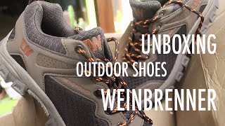 UNBOXING Outdoor SHOES WEINBRENNER by BATA Indonesia [upl. by Ateinotna537]