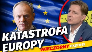 SAMOZAGŁADA EUROPY Dr Bartoszewicz nie patyczkuje się z Tuskiem  Wieczorny Express [upl. by Galliett]