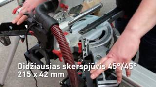 Metabo skersinio pjovimo pjūklas KGSV 72 Xact Sym [upl. by Cohen]