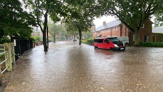 Heavy flooding bartley green pt2 birmingham [upl. by Vita]