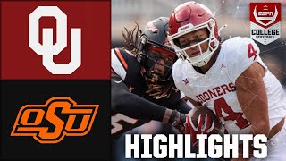 Bedlam 2023 Oklahoma Sooners vs Oklahoma State Cowboys  Full Game Highlights [upl. by Xymenes]