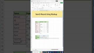 How to Search Data in MS Excel using XLookup [upl. by Joscelin917]