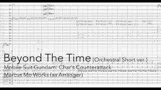 Beyond The Time Orchestral Short Ver MuseScore Studio [upl. by Codee]