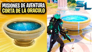 Como COMPLETAR TODAS las MISIONES DE AVENTURA CORTA DE LA ORÁCULO FORTNITE [upl. by Verina625]