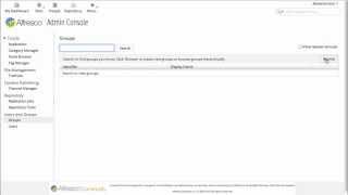 Alfresco Community Edition 42 HowTo Create Groups [upl. by Glassco105]