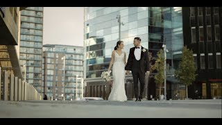 Charlotte amp Adams Wedding at the Lowry Theatre Manchester [upl. by Carn]