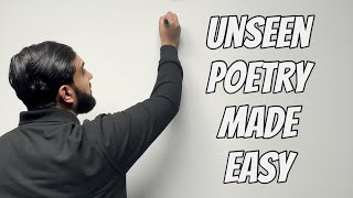 Unseen Poetry EVERYTHING You Need In One Video [upl. by Eiryt]