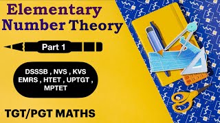 Elementary Number Theorypart 1Peanos AxiomPrinciple of Induction DSSSBNVSEMRSKVS TGT MATHS [upl. by Leummas]