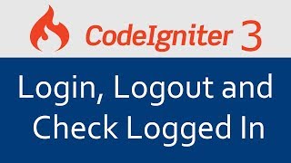 Codeigniter 3 Tutorial In Hindi 15 User Login Logout and Check Logged In [upl. by Atteuqahc336]