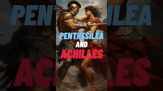 Penthesilea And Achilles greekmythology mythologyshorts shorts [upl. by Notslah]