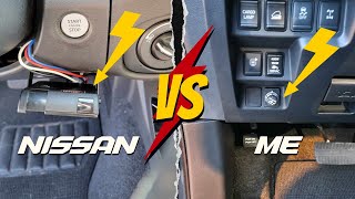 Nissan Ruined My Brand New Truck 2022 Nissan Frontier Trailer Brake Controller Install [upl. by Annahsal134]