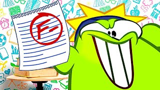 Om Nom Hikayeleri 💚 Ve yine okul zamanı 🎓️ Komik derleme ⭐ Super Toons TV Animasyon [upl. by Anitnamaid]