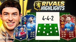 NEW 442 Tactics w 95 Bernardo Silva 90 De Gea 89 Rice [upl. by Odnumyer]