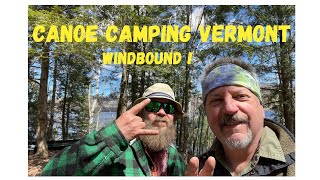 Canoe Camping Vermont Windbound  canoecamping hammocks camping [upl. by Henriette515]