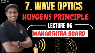 LEC 06  HUYGENS PRINCIPLE WAVE OPTICS  ANKIT SIR [upl. by Ycnej]