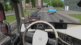 City Car Driving  Volvo FH  Street Racing [upl. by Aisela585]