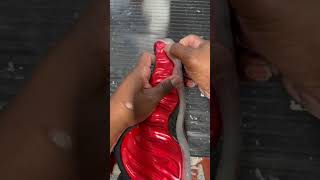 How to Reglue Nike FoamPosite howto sneakers nike restore snkrs shoes sneakershead jordan [upl. by Tnomal637]