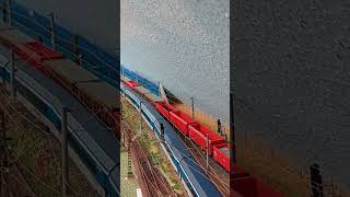 CD Railjet trifft auf einen Güterzug anlagenbau train h0 modeltrains modellbahn railway [upl. by Blaise283]