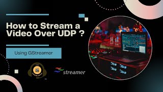 How to Setup a Listening UDP Connection with Gstreamer  How to Stream a Video over UDP  Gstreamer [upl. by Elockin]