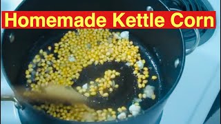 How to Make Stove Top Kettle Corn at Home [upl. by Fenelia]