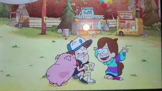 Gravity Falls Mabel Hugs Dipper The Time Travelers Pig Scene [upl. by Esilahs]