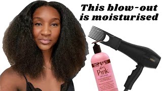 Powerpik Hair Dryer and Pink Lotion  MY OLDSCHOOL NATURAL HAIR JOURNEY STARTER KIT [upl. by Nathalie]