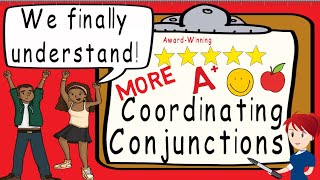 Coordinating Conjunctions More  Award Winning Coordinating Conjunctions Teaching Video  FANBOYS [upl. by Mullins]