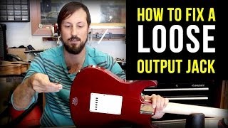 How to Fix A Loose Guitar Jack the right way [upl. by Dot]