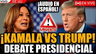 🔴TRUMP vs HARRIS 🔴 DEBATE TRADUCIDO al ESPAÑOL en VIVO COMPLETO [upl. by Broucek403]